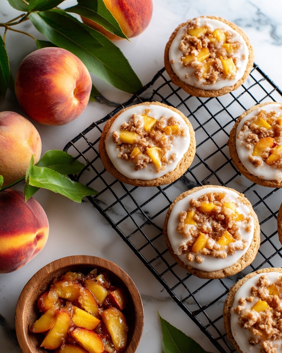 Peach Cobbler Cookies Recipe