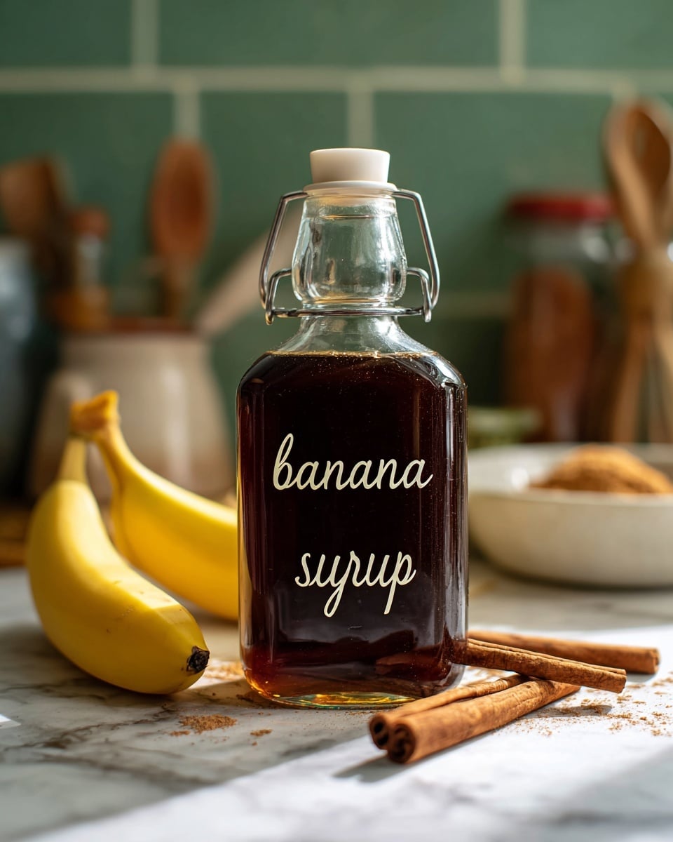 Banana Bread Syrup for Coffee Recipe