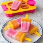 Mango Cherry Popsicles Recipe