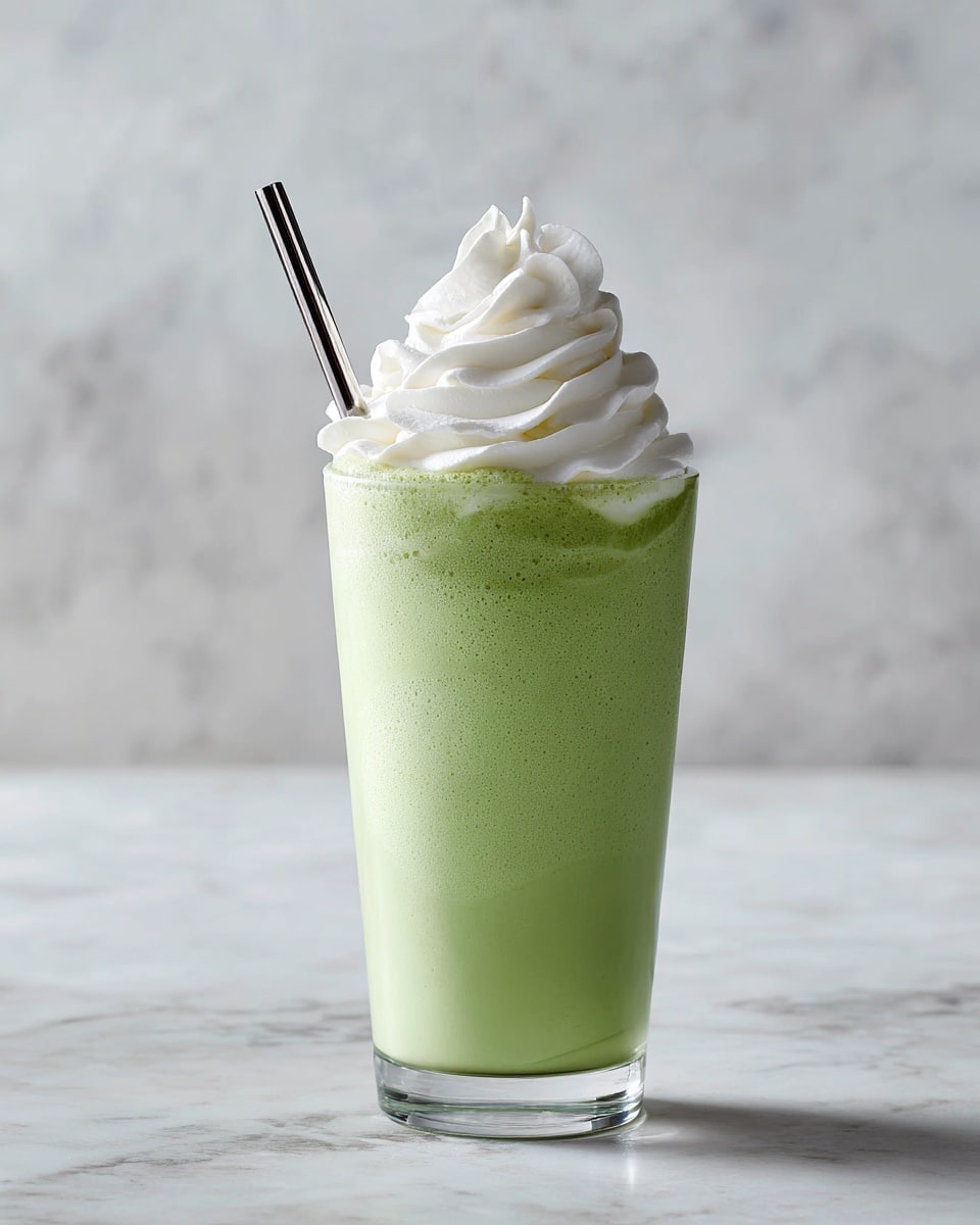 Vegan Copycat Shamrock Shake Recipe