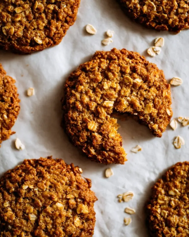 Flourless Oatmeal Cookies Recipe