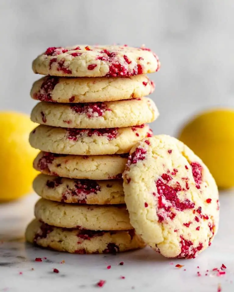 Raspberry Lemon Cookies Recipe