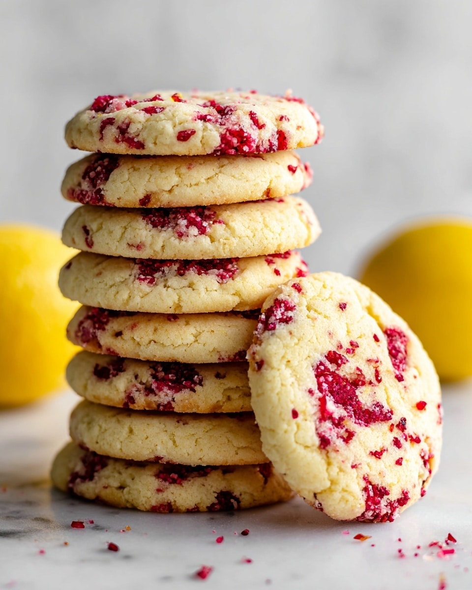 Raspberry Lemon Cookies Recipe