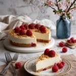 Light-as-Air Israeli Cheesecake with Crumb Topping Recipe