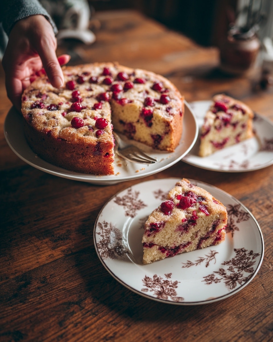 Paleo Orange Cranberry Cake Recipe