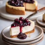 Sweet and Tangy Baked Cranberry Cheesecake Recipe