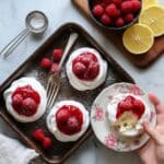 Raspberry Mini Pavlovas Recipe