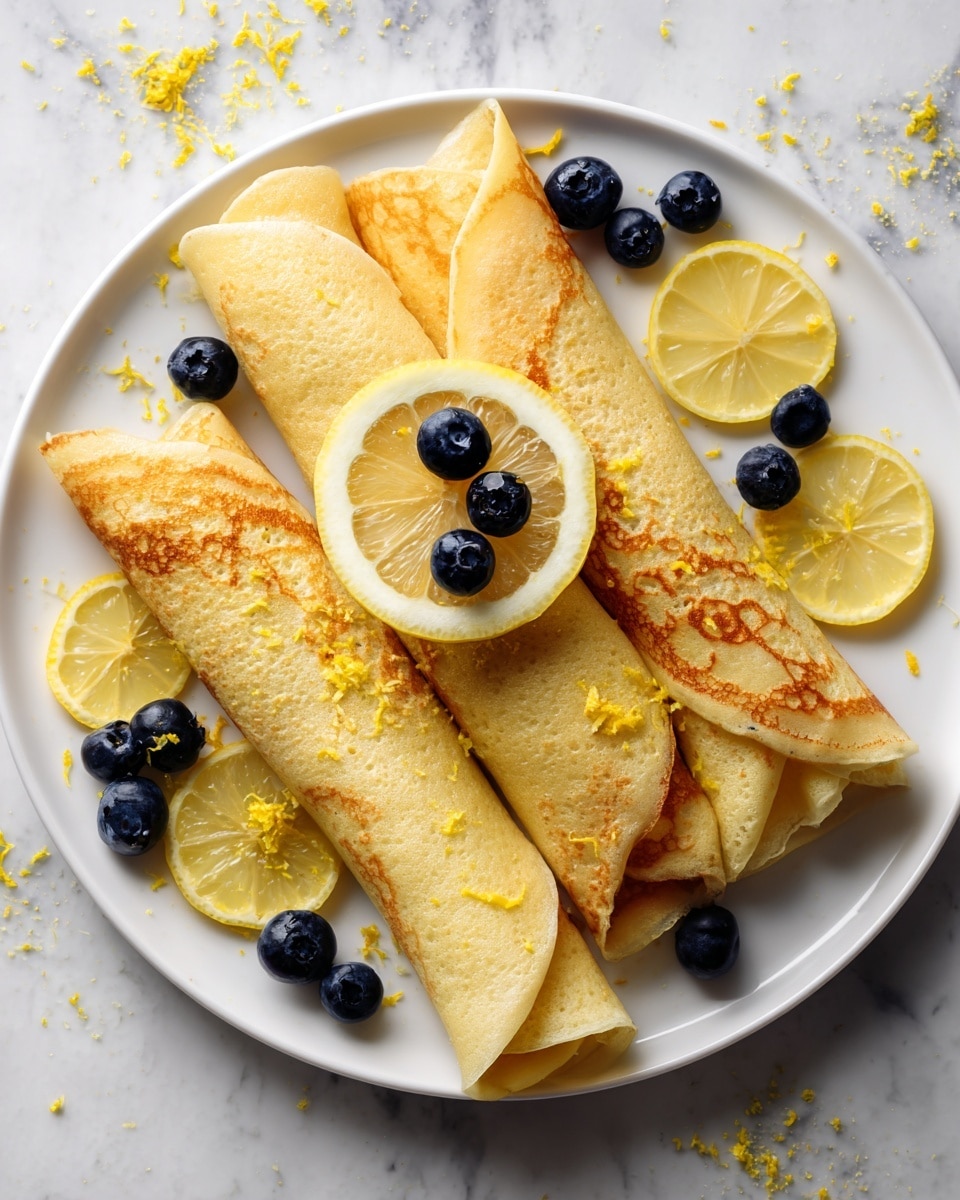 Lemon Crepes Recipe