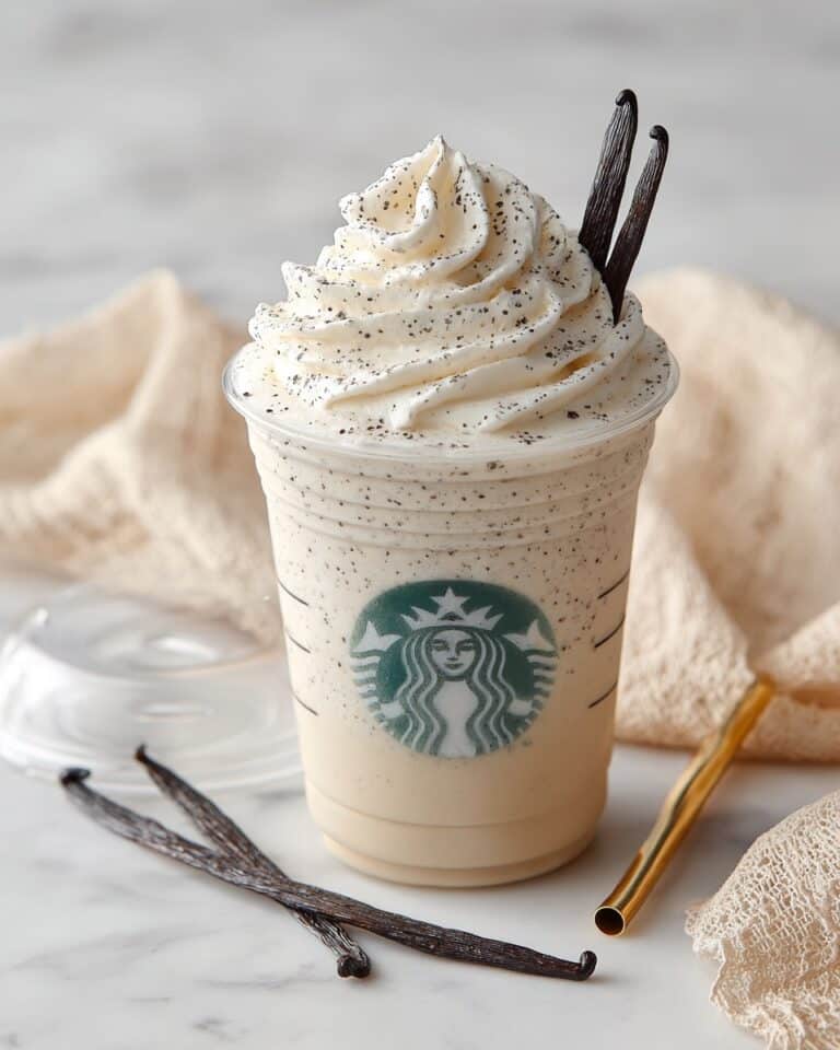 Vanilla Bean Frappuccino Recipe