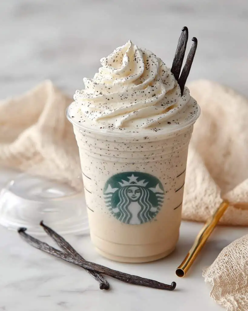 Vanilla Bean Frappuccino Recipe