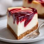 No-Bake Raspberry Cheesecake Bars Recipe
