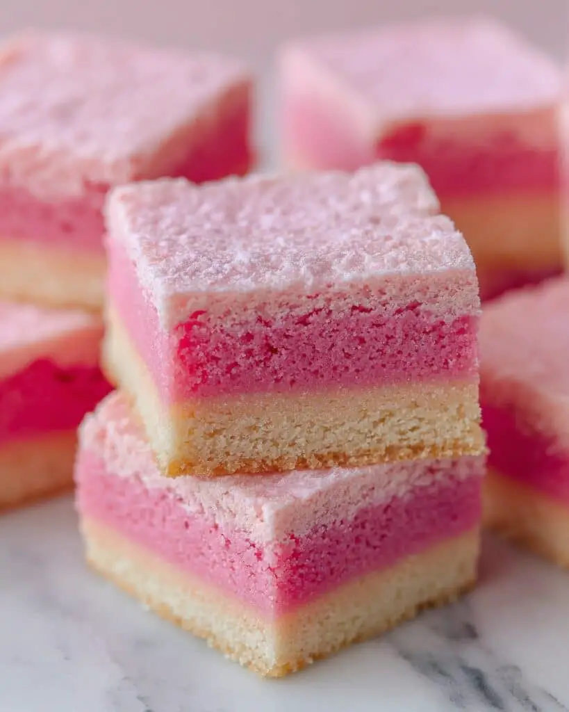 Strawberry Cake Mix Brownies Recipe