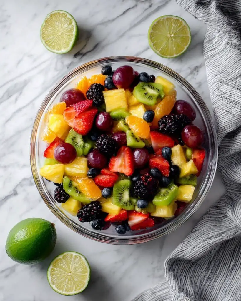 Honey Lime Fruit Salad Recipe