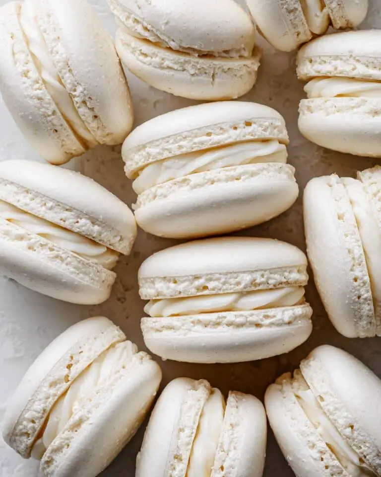 French Macarons with Vanilla Buttercream Recipe