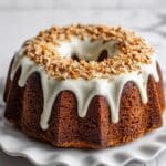 Carrot Bundt Cake with Cream Cheese Glaze Recipe