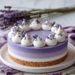 No Bake Lavender Cheesecake Recipe