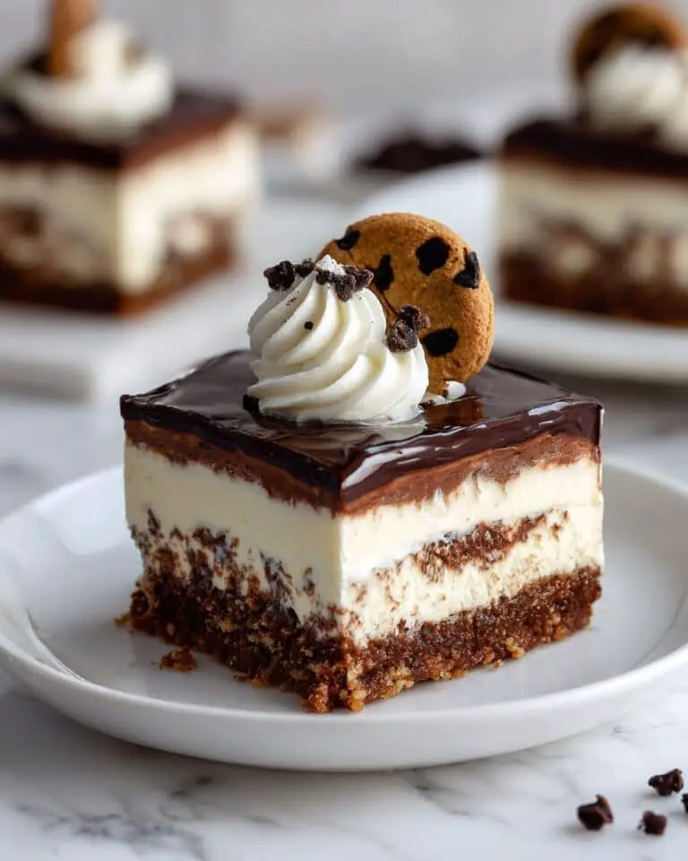 Chocolate Chip Cookie Cheesecake Bars Recipe