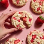 Strawberry White Chocolate Cookies Recipe
