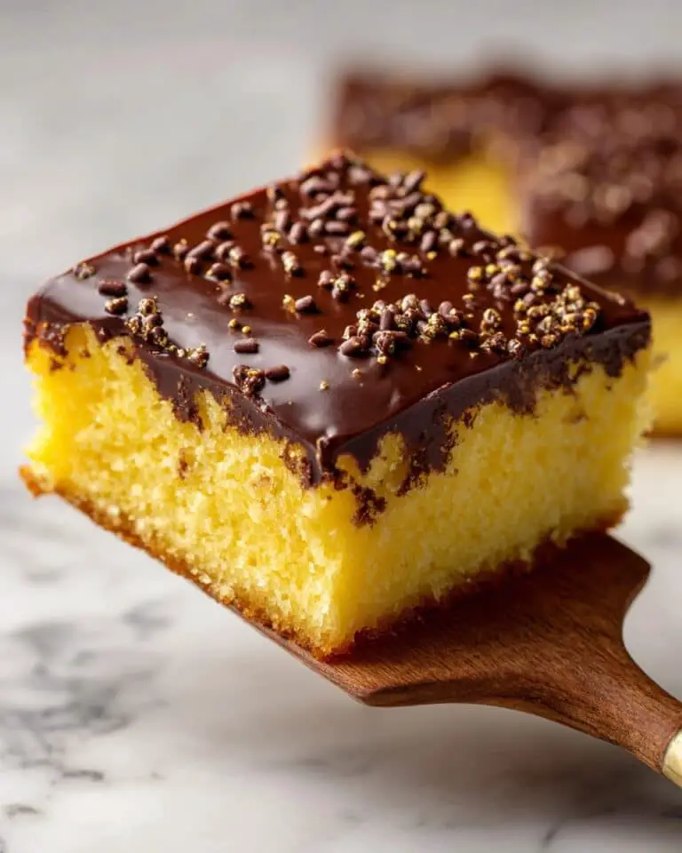 Brazilian Carrot Cake with Chocolate Glaze Recipe