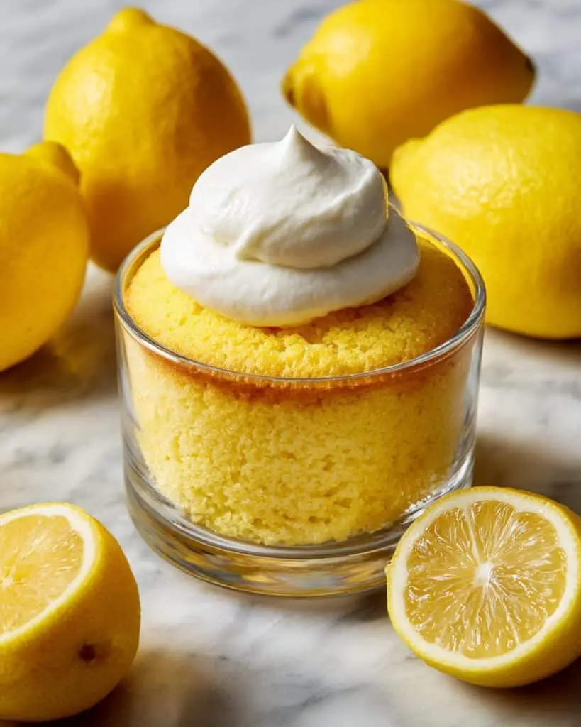 Moist Lemon Mug Cake Recipe