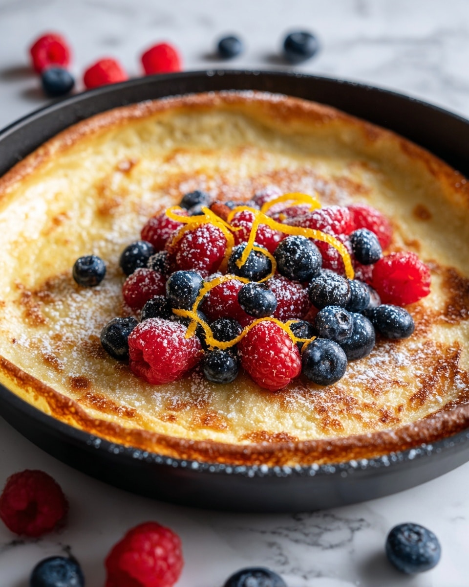 Easy Dutch Baby Pancake Recipe