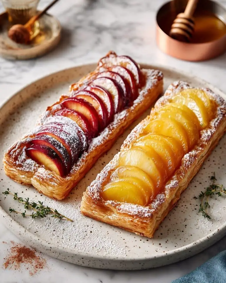 Air Fryer Cinnamon Sugar Apple Puff Pastry Recipe
