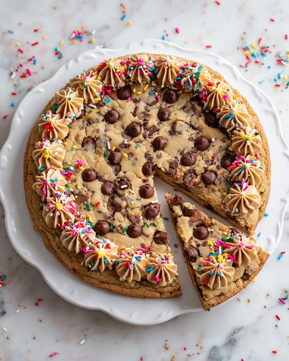 Chocolate Chip Cookie Cake Recipe