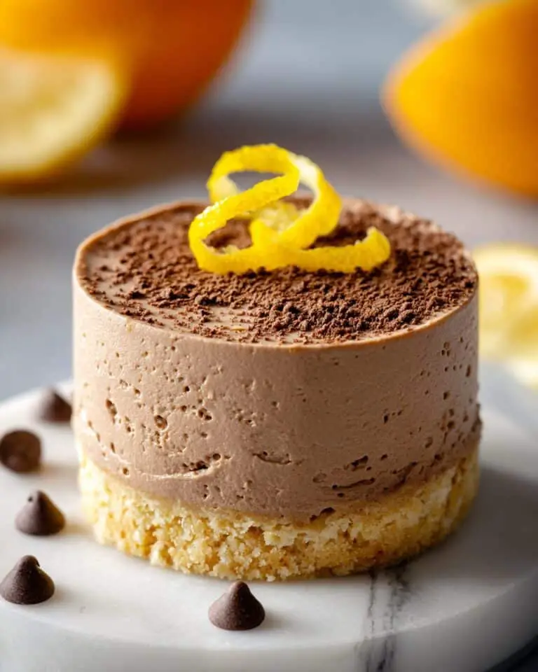 Chocolate Orange No-Bake Cheesecake Recipe