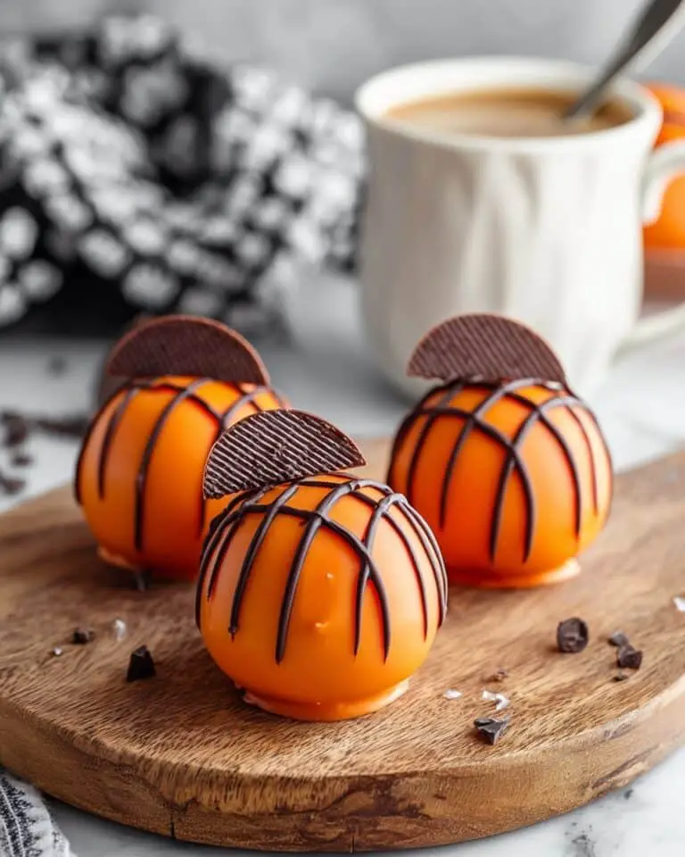 Chocolate Orange Hot Cocoa Bombs Recipe