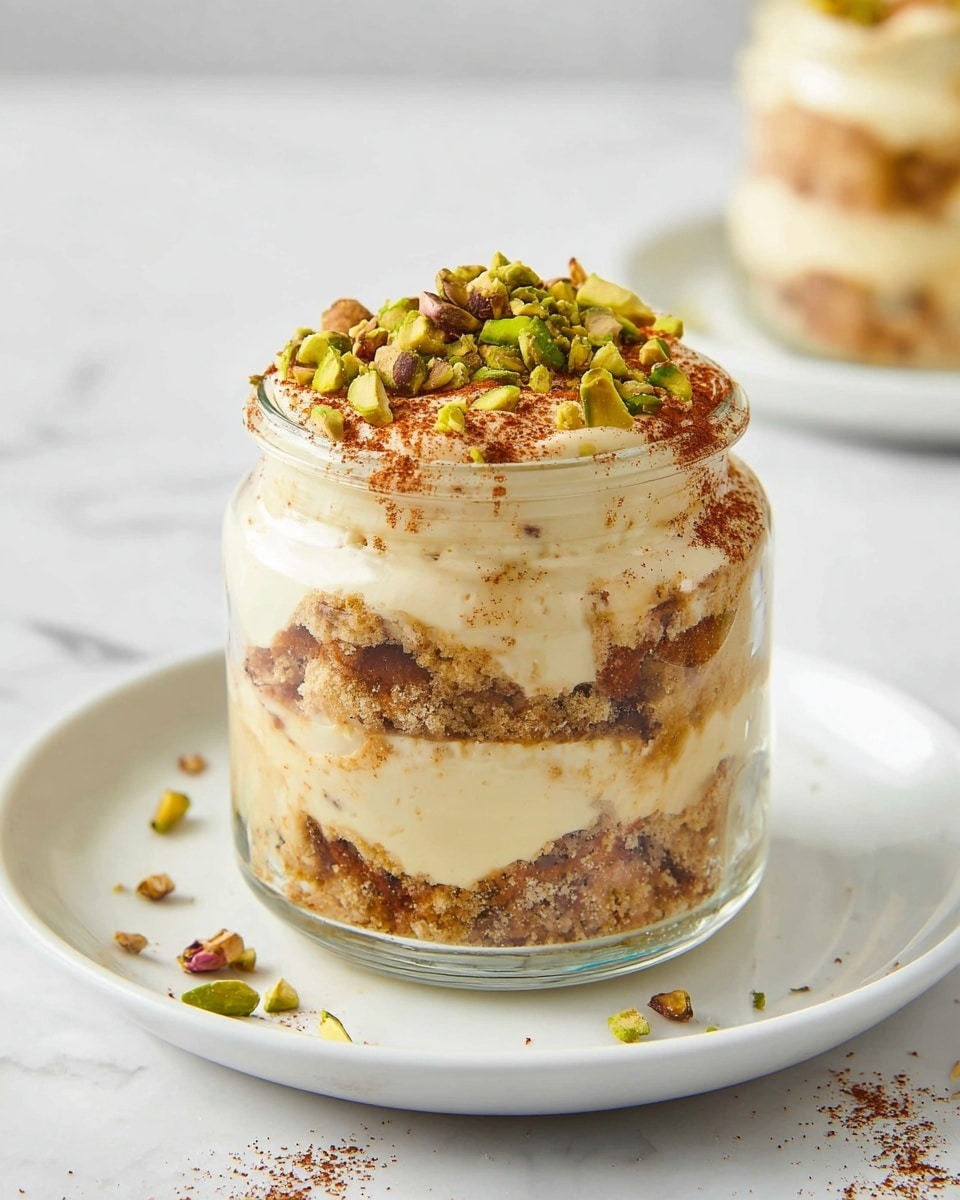 Pistachio Tiramisu Cups Recipe