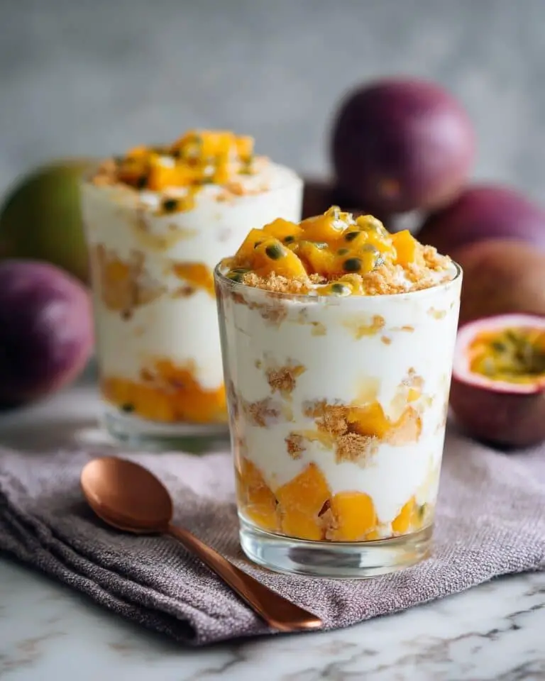 Mango Passion Fruit Eton Mess Recipe