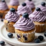 Air Fryer Blueberry Cupcakes Recipe