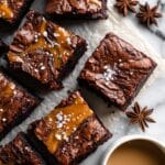 Caramel Mocha Nutella Brownies Recipe