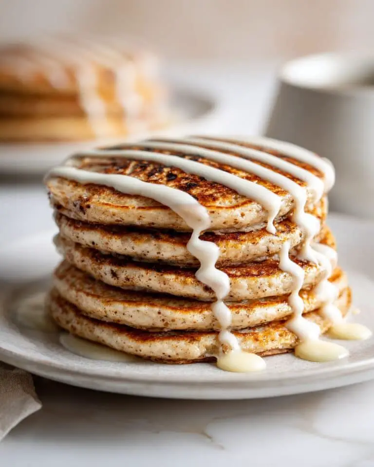 Cinnamon Roll Pancakes Recipe