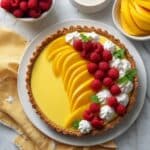Mango Curd Tart with Coconut Crust Recipe