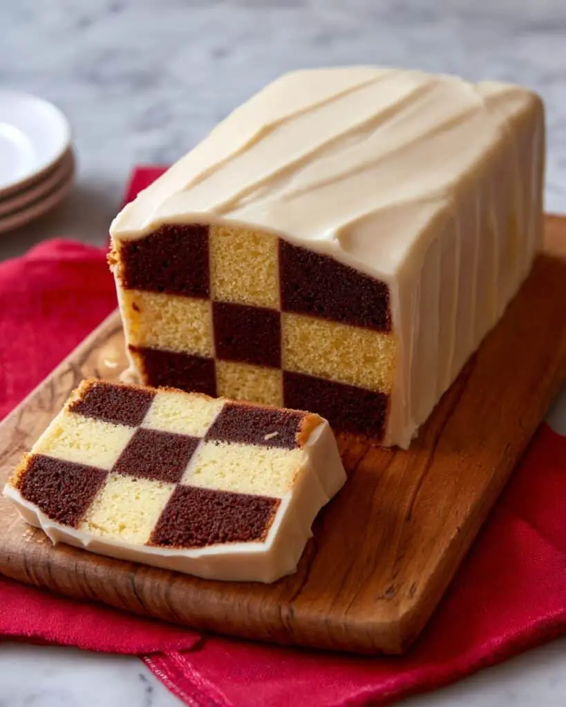 Chocolate Battenberg Cake Recipe