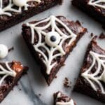 Spider Web Brownies Recipe