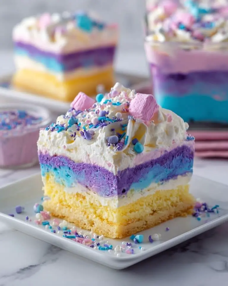 Cotton Candy Ice Cream Cake Recipe