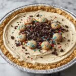 Rainbow Chip Cookie No-Bake Cheesecake Recipe