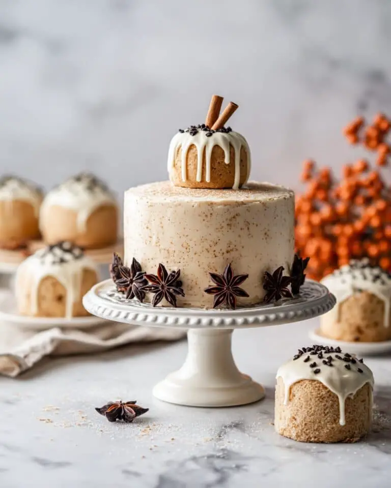 Chai Pumpkin Cake with Maple Browned Butter Frosting Recipe