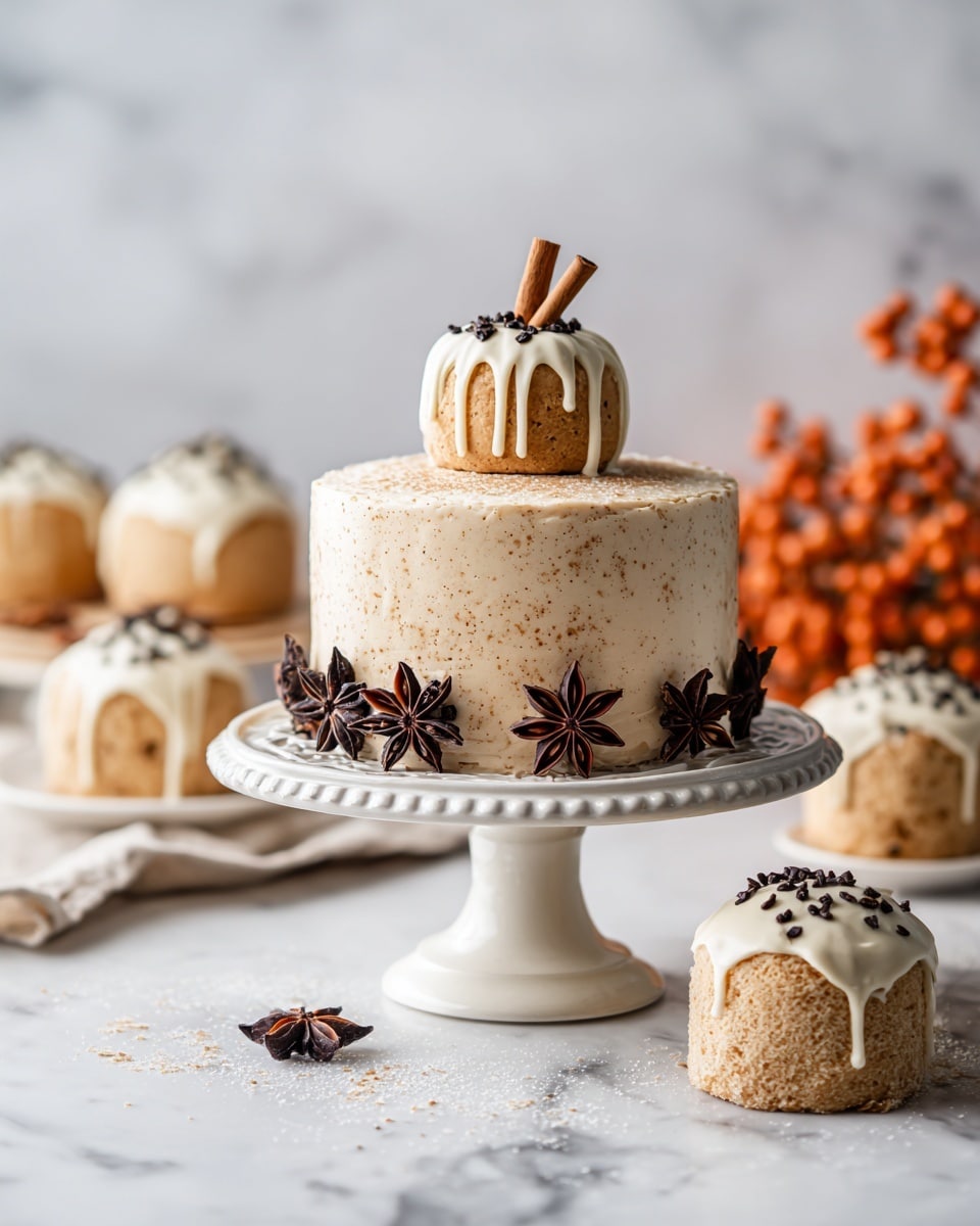 Chai Pumpkin Cake with Maple Browned Butter Frosting Recipe