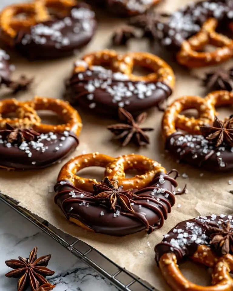 Chocolate Covered Espresso Pretzels Recipe