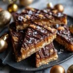 Gooey Salted Brown Sugar Pecan Cookie Bars Recipe