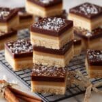 Frosted Brown Butter Snickerdoodle Blondie Bars Recipe