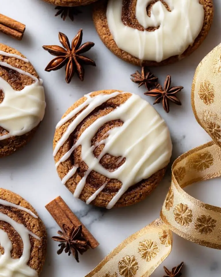 Chewy Frosted Cinnamon Swirl Snickerdoodles Recipe