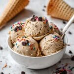 Oat Milk Ice Cream with Almond Butter and Toasted Walnuts Recipe