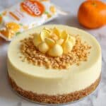 White Chocolate Orange No-Bake Cheesecake Recipe