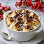 Orange and Dark Chocolate Bread Pudding Recipe