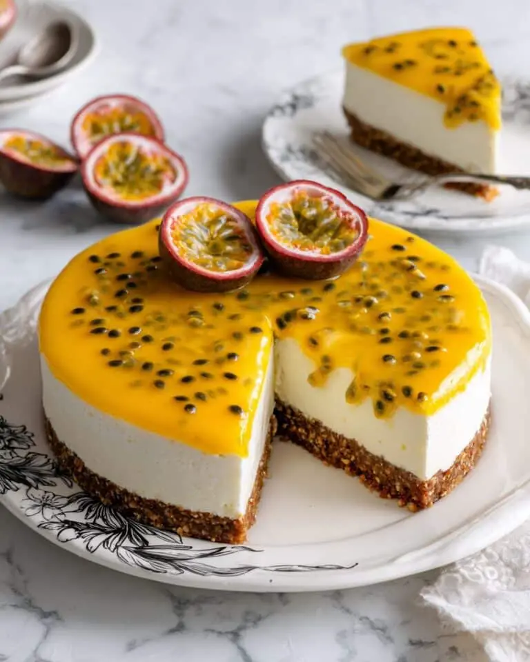 Passionfruit Cheesecake Recipe