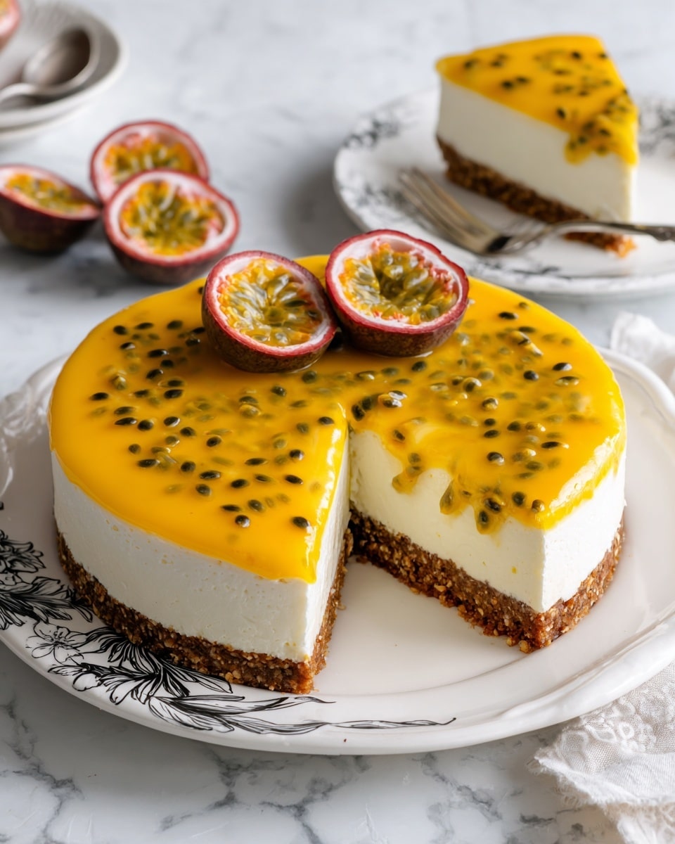 Passionfruit Cheesecake Recipe